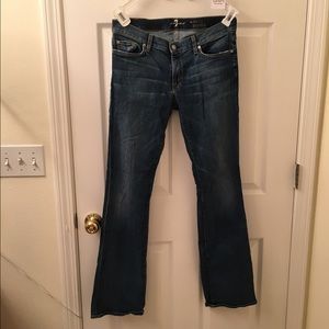 MINT 7 FOR ALL MANKIND SKINNY BOOTCUT STYLE