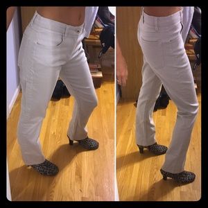 Guess vintage white pants straight leg 90s