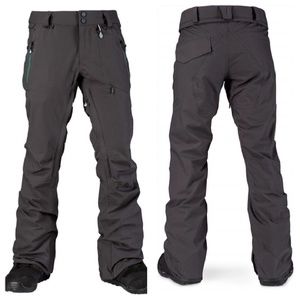 Volcom Velvet Stretch Snowboard Pants, Gray - NWT