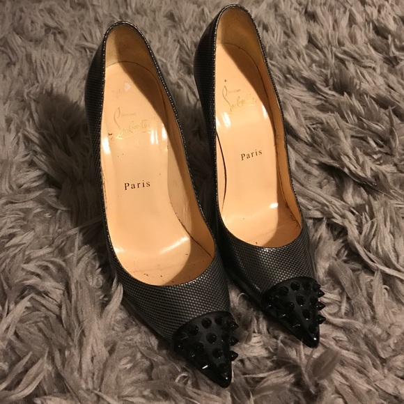 Christian louboutin "so Kate" pointy spike.