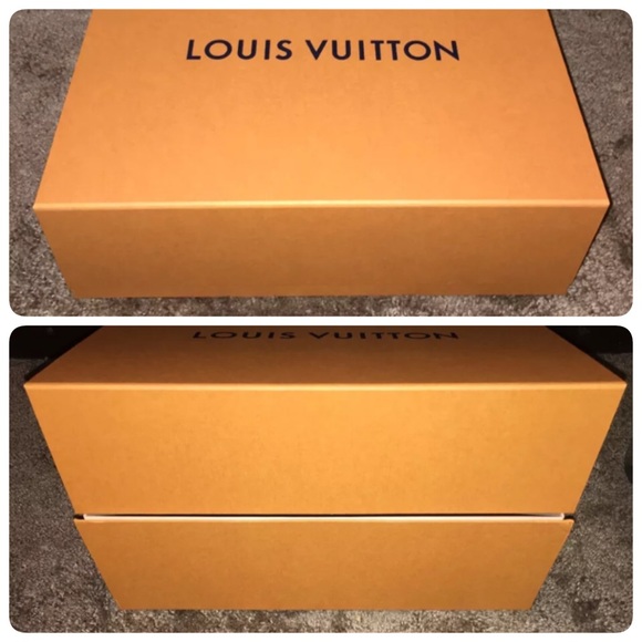 Auth LOUIS VUITTON LV Storage MAGNETIC Flap Storage Presentation Gift Box 14x10 - Picture 2 of 4