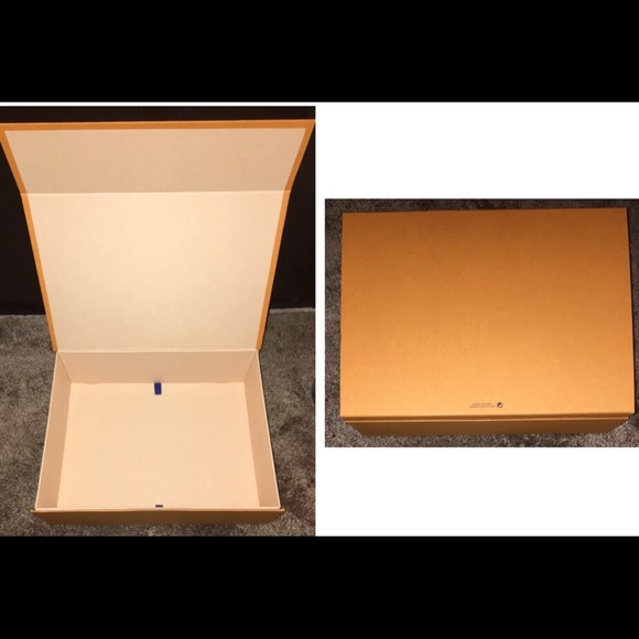 Auth LOUIS VUITTON LV Storage MAGNETIC Flap Storage Presentation Gift Box 14x10 - Picture 3 of 4