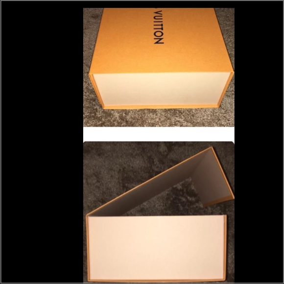 Auth LOUIS VUITTON LV Storage MAGNETIC Flap Storage Presentation Gift Box 14x10 - Picture 4 of 4