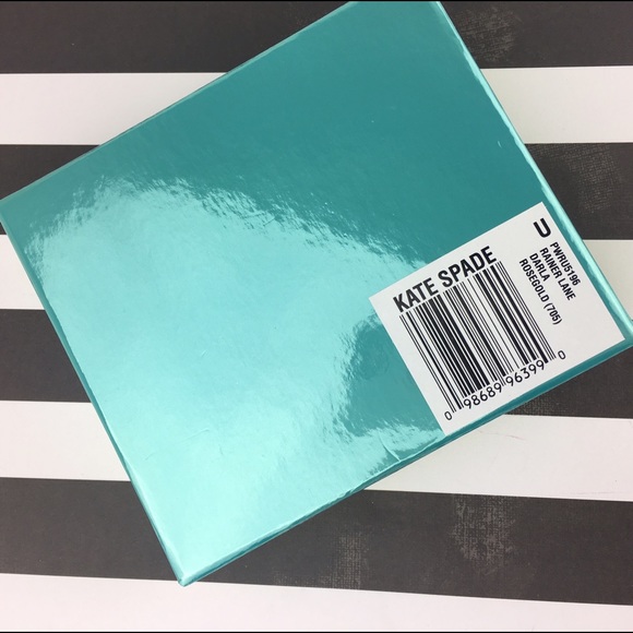 ♠️ Rose Gold Iridescent DARLA Wallet Kate Spade - Picture 7 of 8