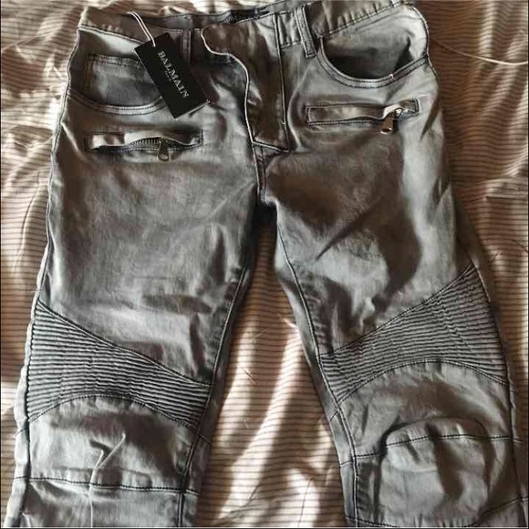 Men Balmain Jeans 32L 32W Brand New With Tags