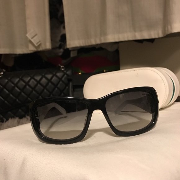 Lacoste limited color block sunglasses