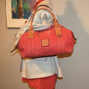 Dooney and Bourke canvas hobo