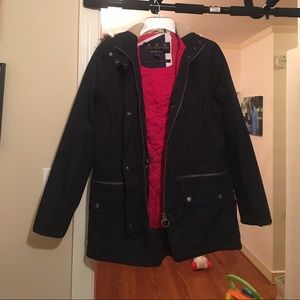 Barbour Deck Coat Navy