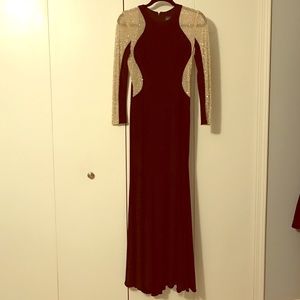 Sparkle! Long black formal dress! Size 4P Petite