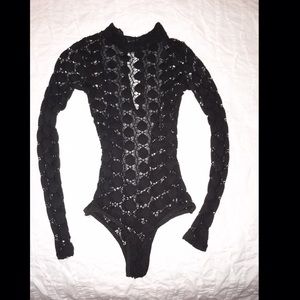 Black body suit