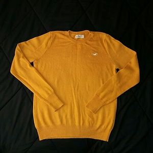 Warm Gold Hollister Crew Sweater