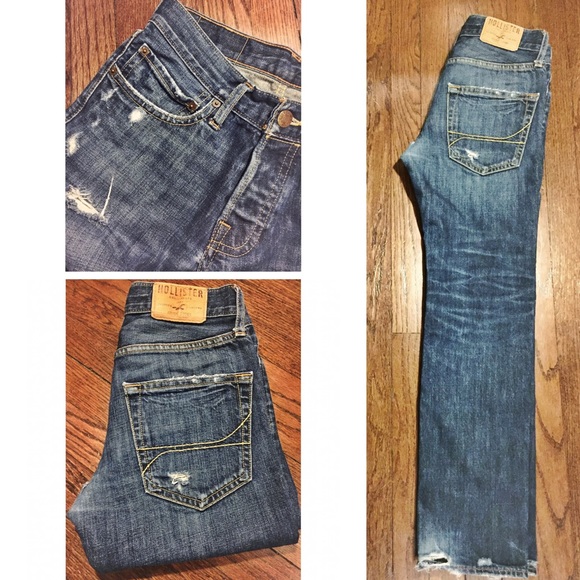 Distressed Boyfriend Jeans - Picture 2 of 3