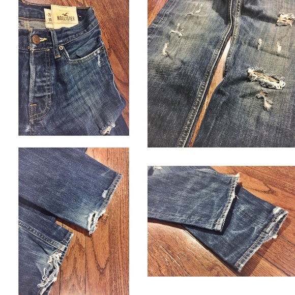 Distressed Boyfriend Jeans - Picture 3 of 3