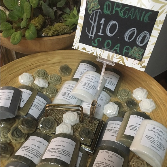 All natural facial soap cleanser