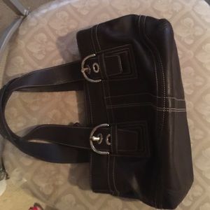 Chocolate Brown Coach Bag
