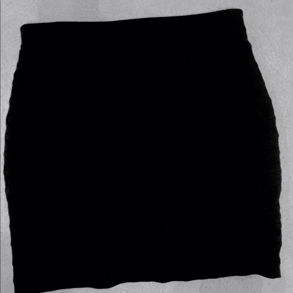 Express black pencil skirt