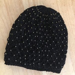 Netted winter hat