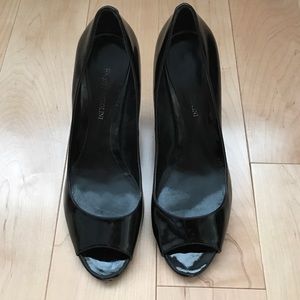 Enzo Angiolini Black Patent Heels