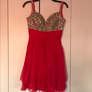 La Femme Homecoming Dress Style 19358