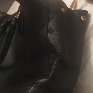 Black Tory Burch Robinson Double Zip Tote