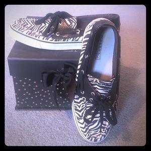 FLASH SALE Sperry Top Sider Zebra Size 7.5