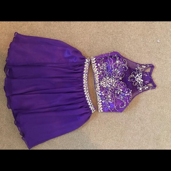 Two Piece Nox Anabel Prom Dress Style NX6060