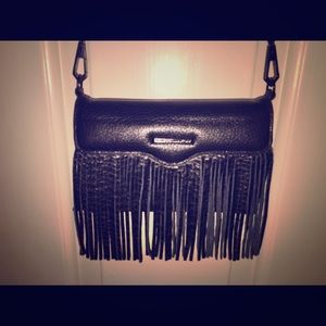 Rebecca Minkoff fringe cross-body, tech bag