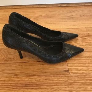 BCBG Black Pointed Toe Heel