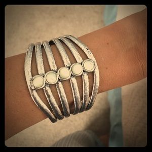 Lucky Brand🍀metal cuff bracelet