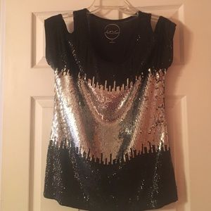 Ready to party Sequin top!