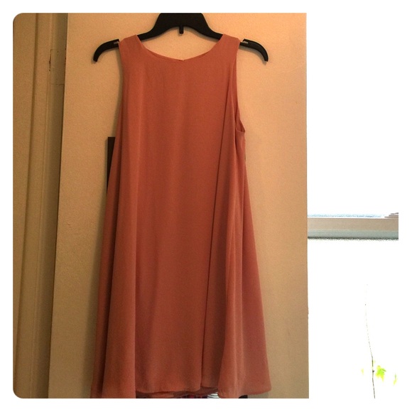 Tunic style chiffon dress