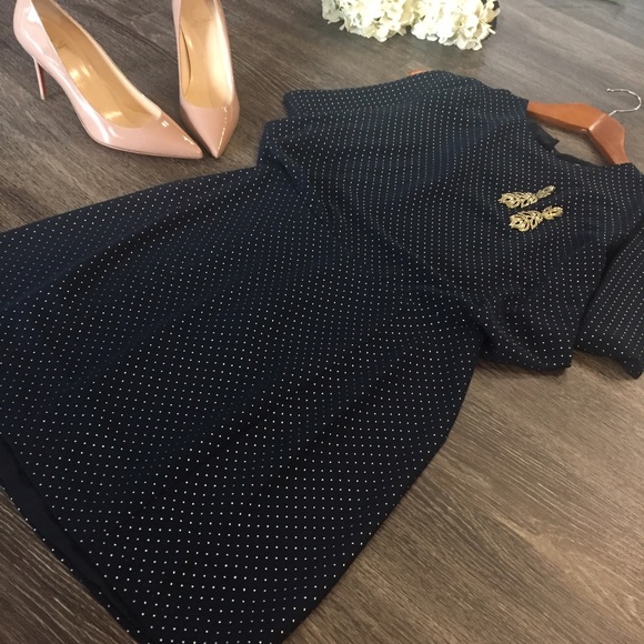 🚨SOLD🚨 WREN Navy Kimono Dress, Size XS - Picture 4 of 4