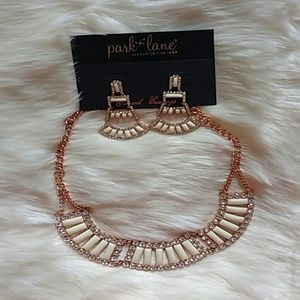 Park Lane necklace and earring set