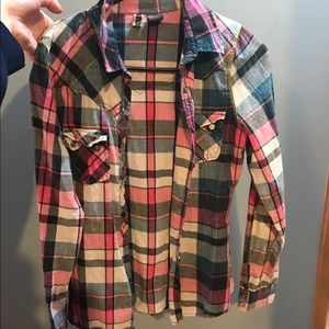 BKE plaid long sleeve