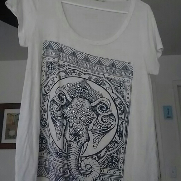 Shirt sleeve elephant shirt