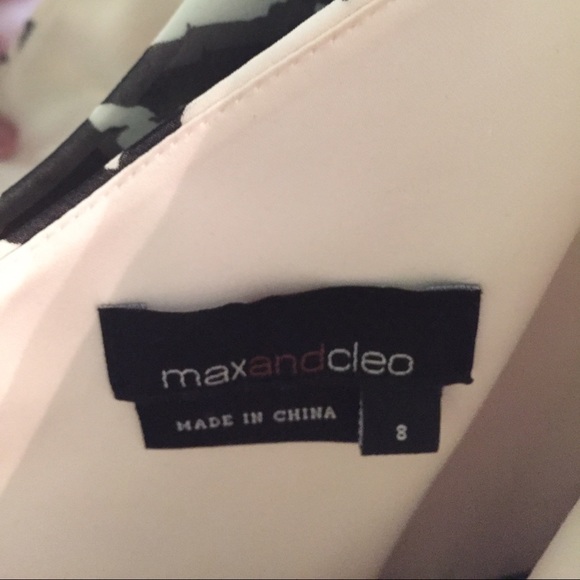 Black and White Evening Gown - Picture 3 of 4