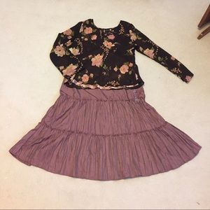 Ruffled Skirt with Bonus Blouse!