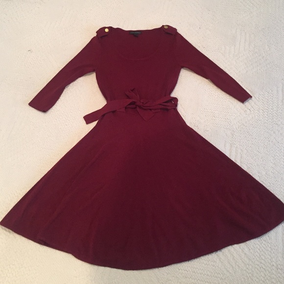 Burgundy Grace Elements Dress