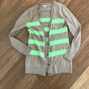 Super soft striped cardigan