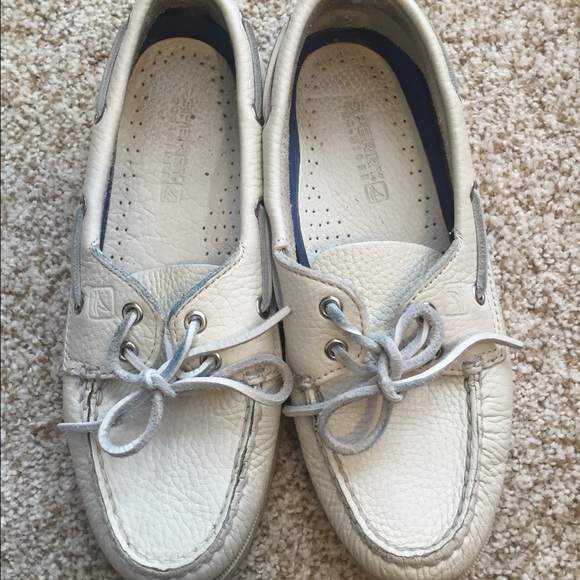 Sperry Top-sided off white loafers