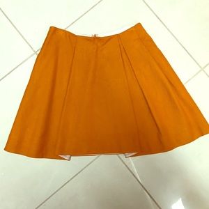 Phillip Lim orange skirt with pockets