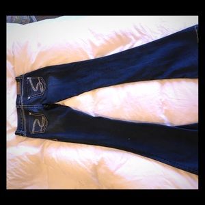7 For All Mankind Dark Wash Flare