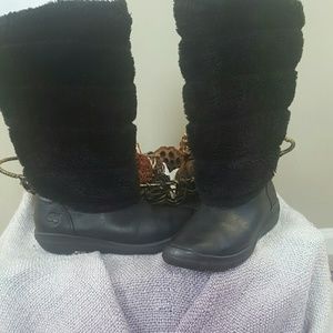 Timberland fur boots