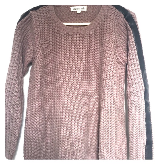 Olive and oak sweater