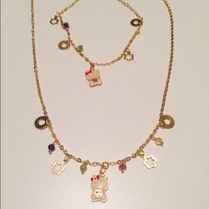 18 k gold kids set
