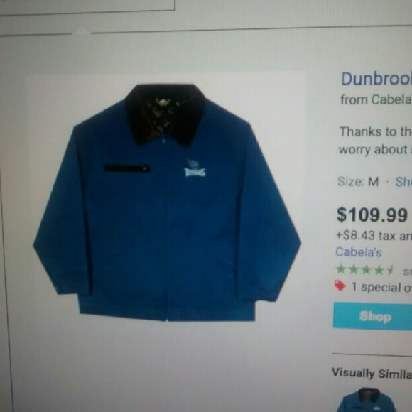 Dunbrooke Titans Jacket - Picture 2 of 4