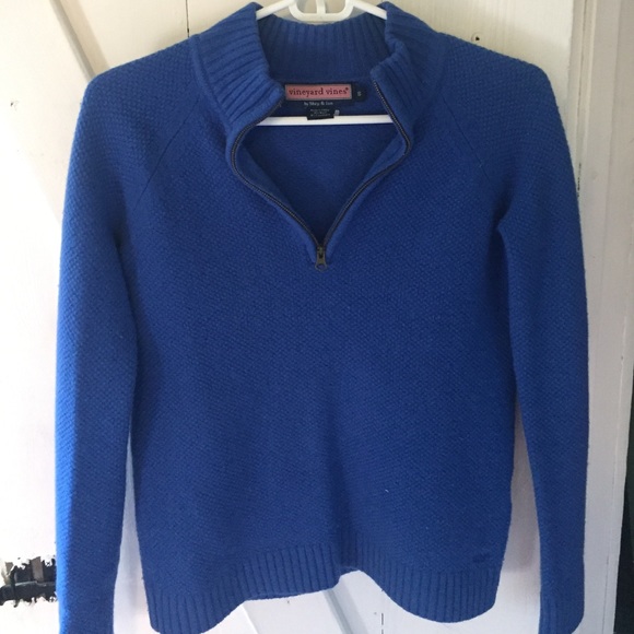 Wool and cashmere half zip - Picture 1 of 3