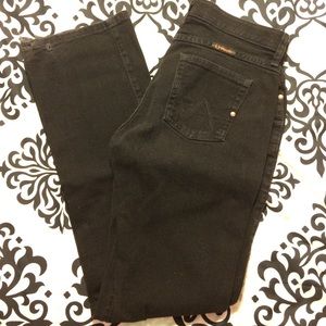 Black Wrangler jeans