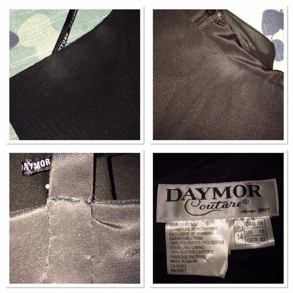 ⭐️HP⭐️Daymor Couture Silk Chiffon Sleeveless Dress - Picture 4 of 4