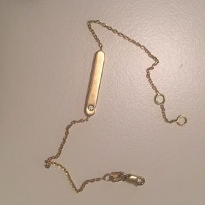 18k gold bracelet